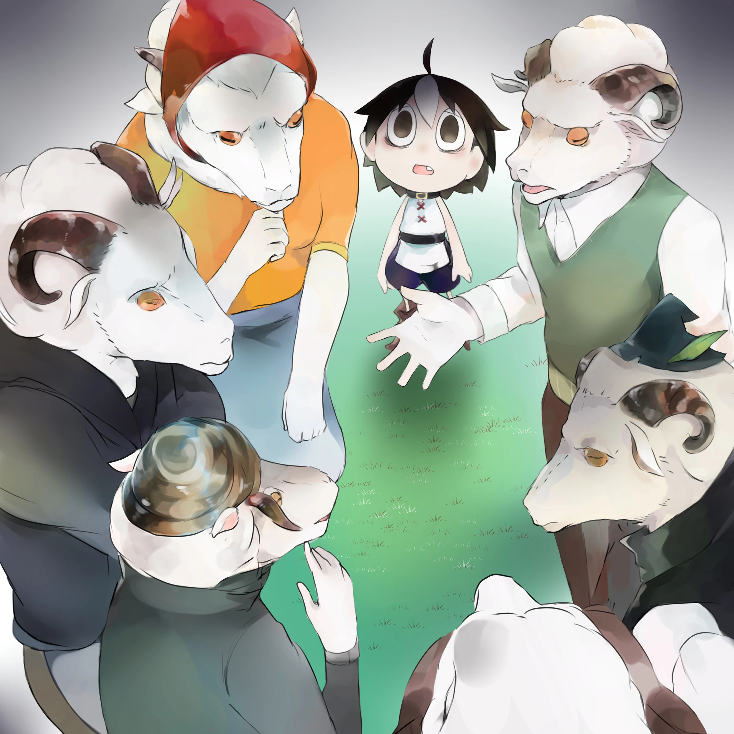 ぼくと羊 / Concept Art 04
